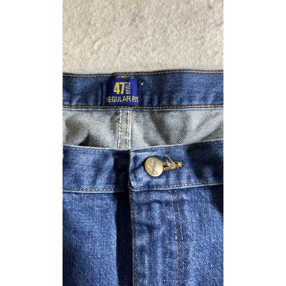 Wrangler Jeans Lot of 2 Mens 44x32 Regular Fit & Relaxed Fit Workwear Denim - Picture 6 of 16